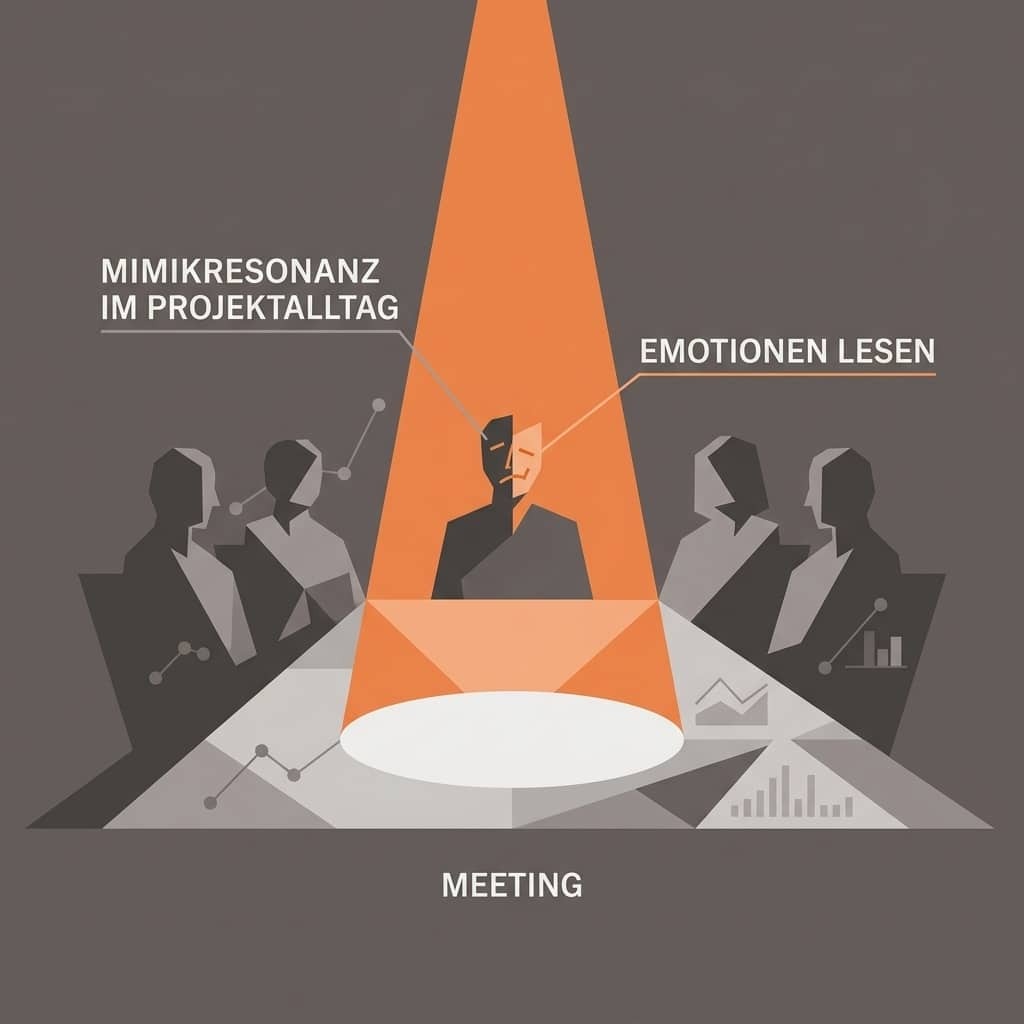 Illustration: Mimikresonanz im Projektalltag