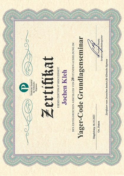 Yager Code Grundlagenseminar 