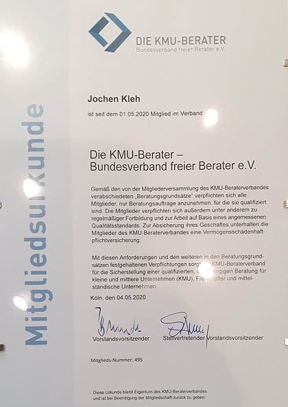 Mitglied bei KMU-Berater